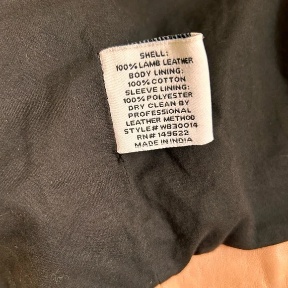 Walter Baker Allison Leather Moto Jacket In Ballet XS - Picture 9 of 9